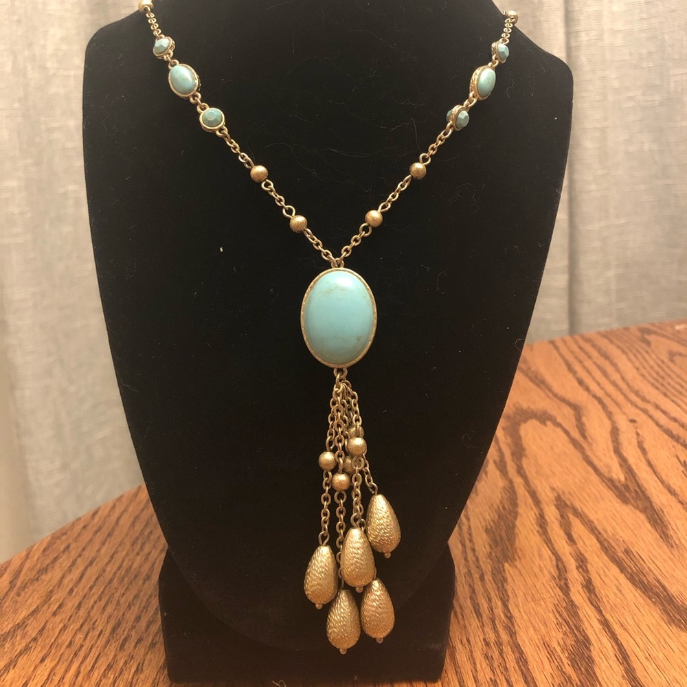 Lia Sophia Turquoise Necklace